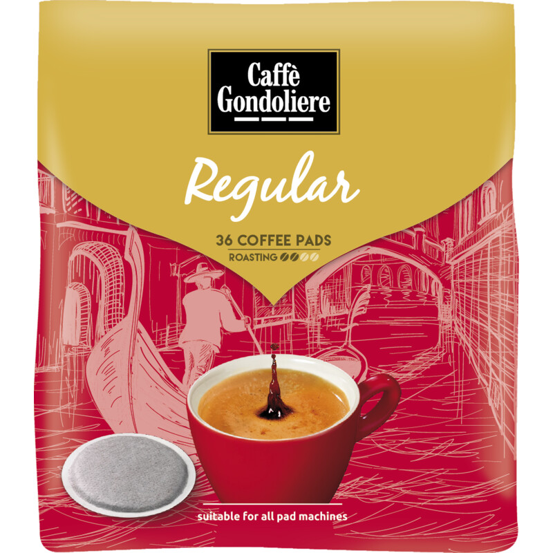 Caffè Gondoliere Regular coffee pads