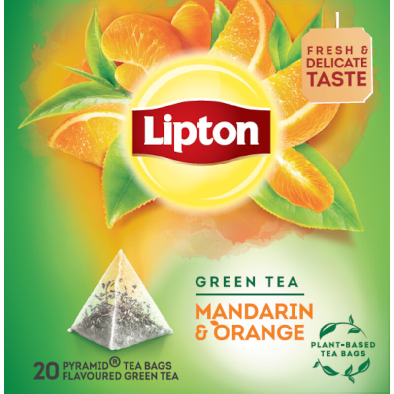 Lipton Green tea mandarin & orange