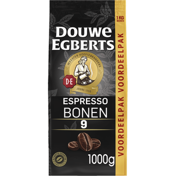 Douwe Egberts Espresso koffiebonen voordeelpak