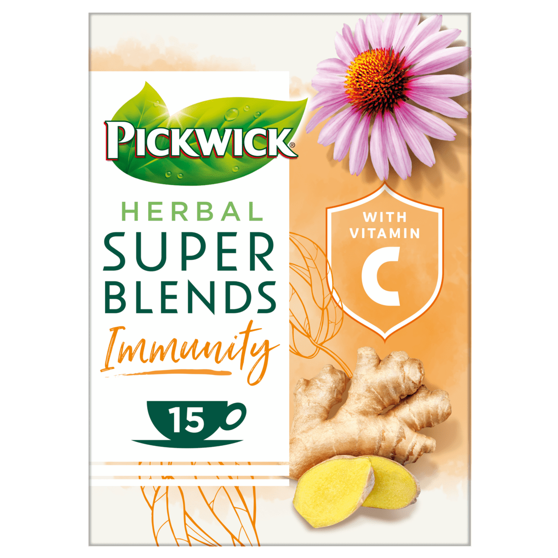 Pickwick Super blends immunity kruidenthee
