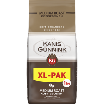 Kanis & Gunnink Medium roast koffiebonen XL-pak