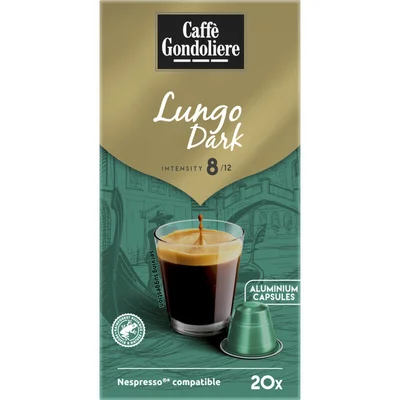 Caffè Gondoliere Lungo dark capsules