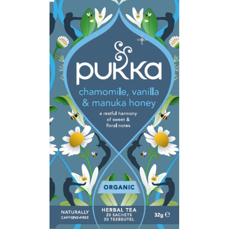 Pukka Chamomile vanilla manuka honey