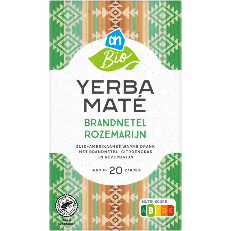 AH Biologisch Yerba mate brandnetel rozemarijn
