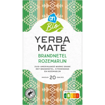 AH Biologisch Yerba mate brandnetel rozemarijn