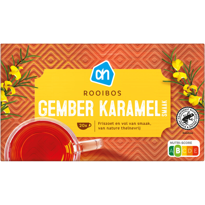 AH Rooibos karamel gember