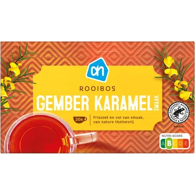AH Rooibos karamel gember
