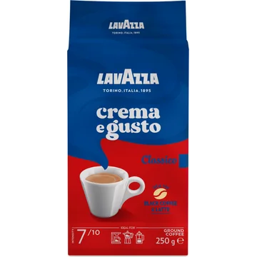 Lavazza Crema e gusto classico gemalen koffie
