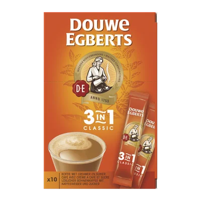 Douwe Egberts 3-in-1 classic oploskoffie