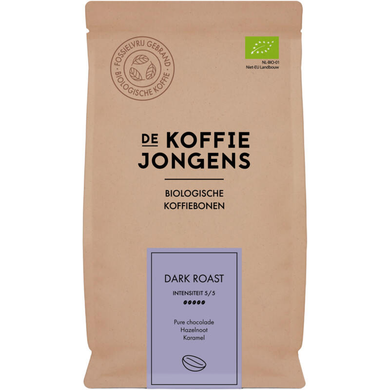 De Koffiejongens Dark roast koffiebonen