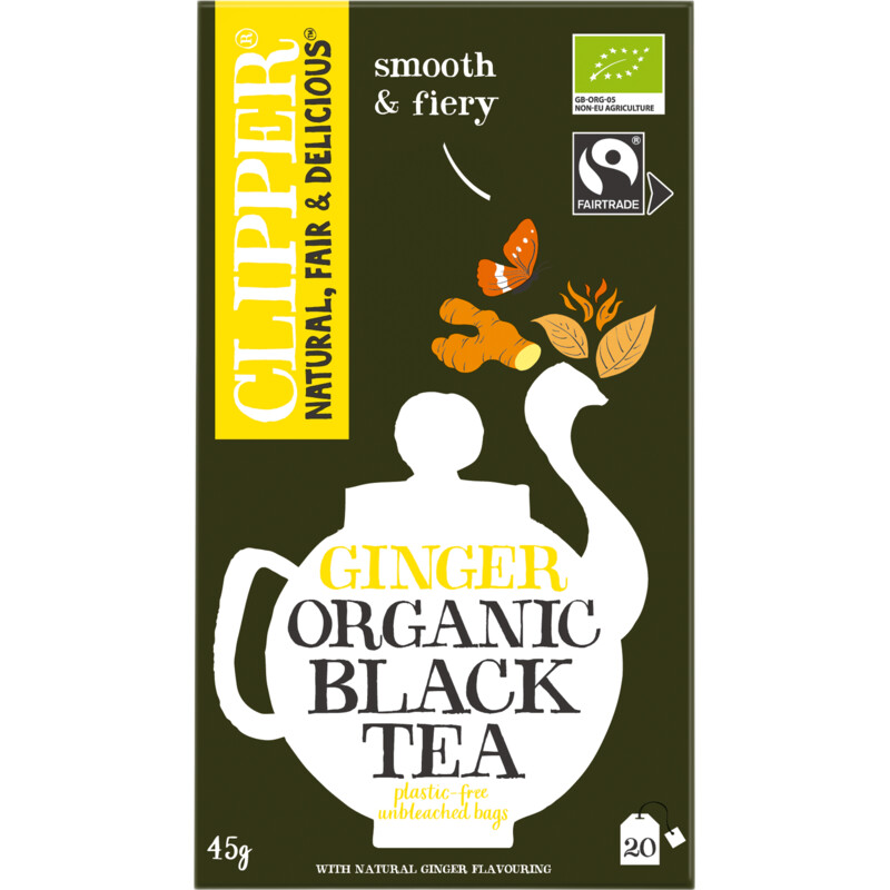 Clipper Black tea ginger
