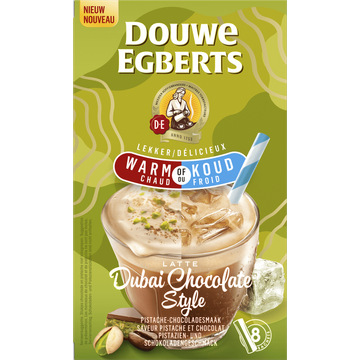 Douwe Egberts Dubai chocolate style oploskoffie