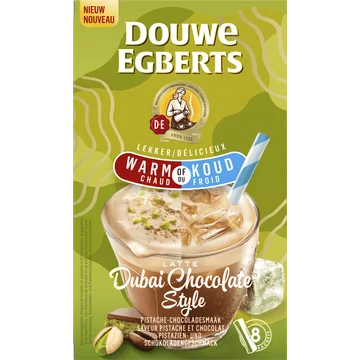 Douwe Egberts Dubai chocolate style oploskoffie