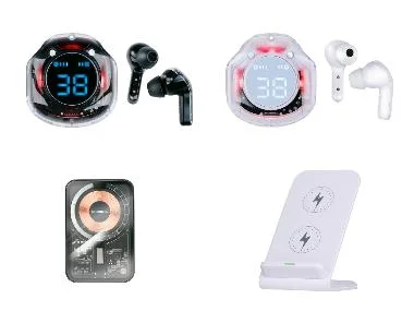 GRUNDIG Draadloze oortjes, powerbank of QI Lader