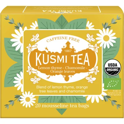 Kusmi Tea Organic lemon thyme-chamomile-orange