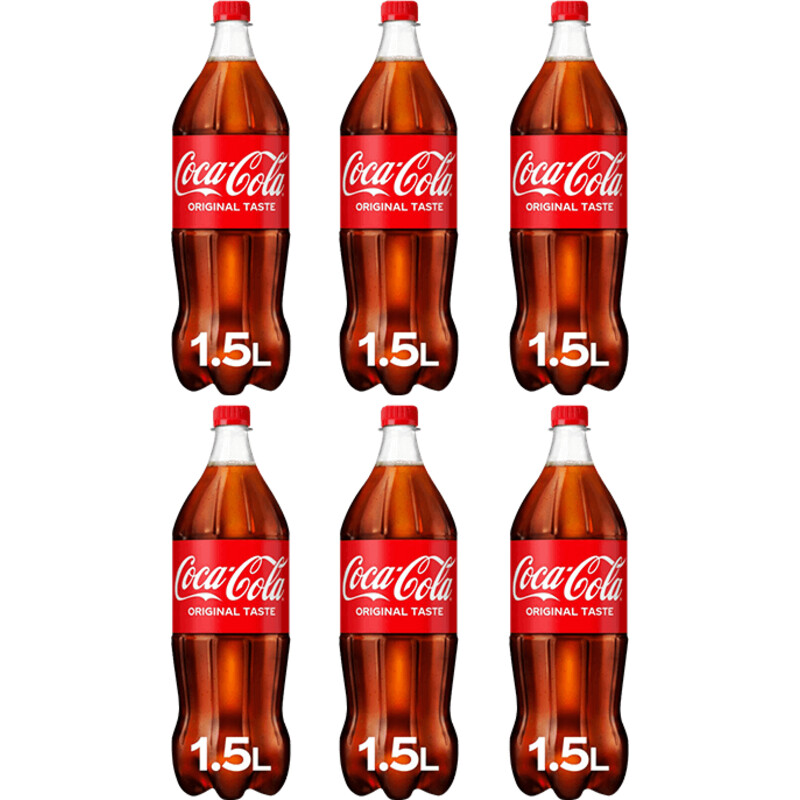 Coca-Cola Original taste 1,5L 6-pack