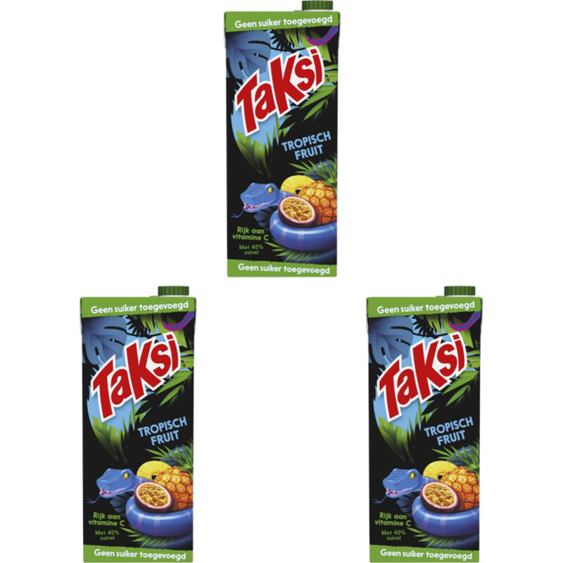Taksi GST Tropisch Fruit 3-pack