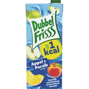 DubbelFrisss 1Kcal Appel & perzik