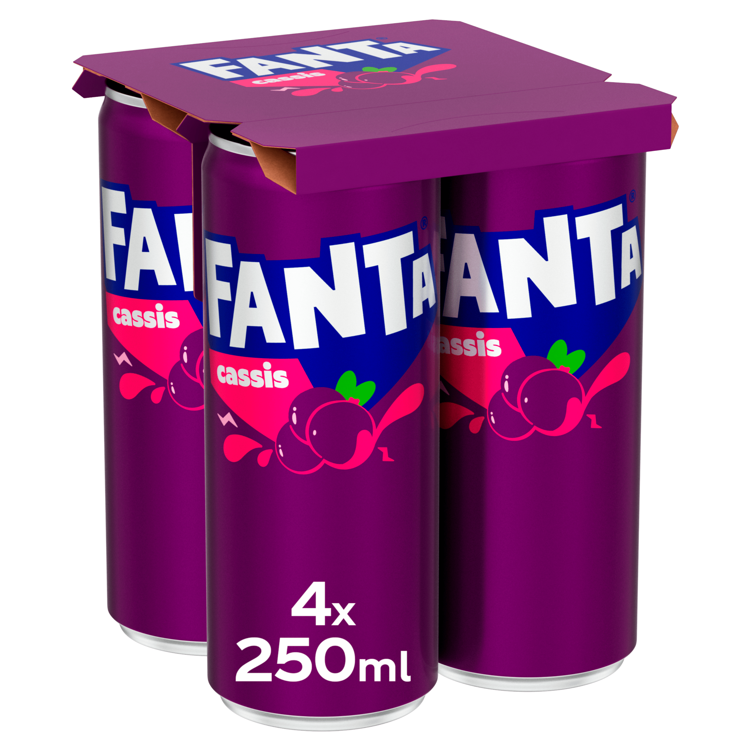Fanta Cassis 4-pack