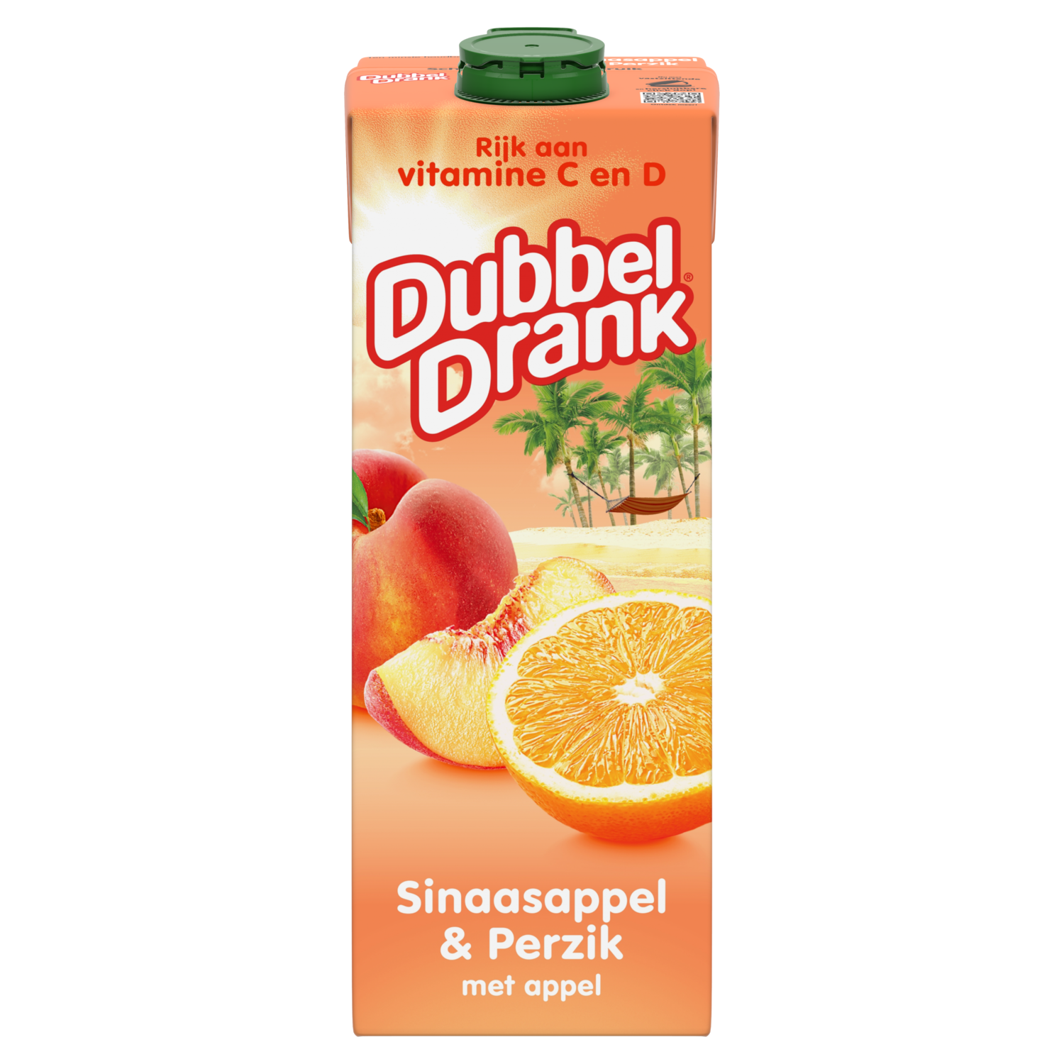 DubbelDrank Sinaasappel & perzik