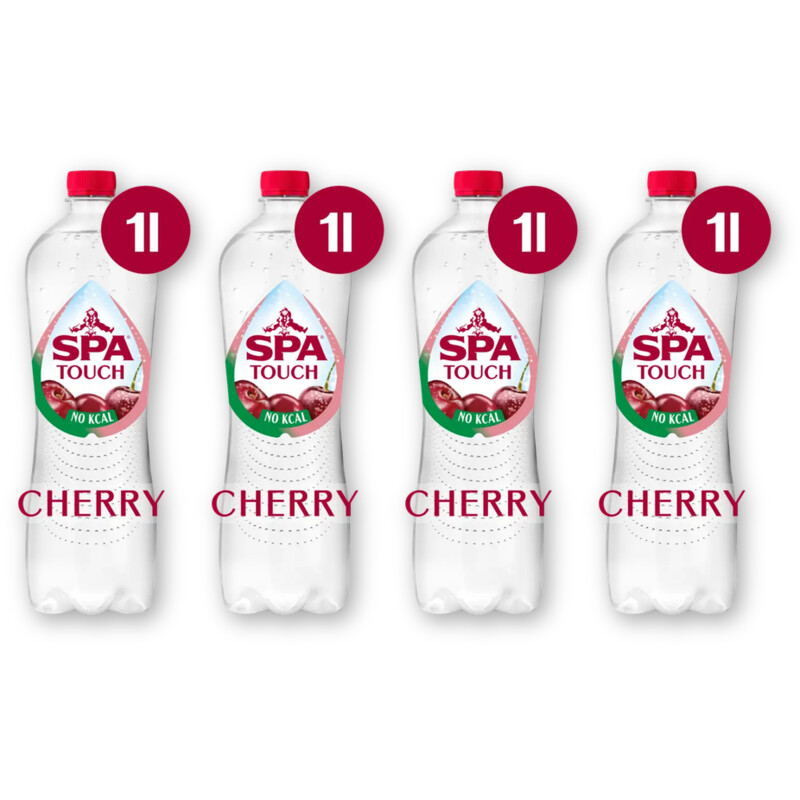 Spa Touch cherry bruisend 4-pack