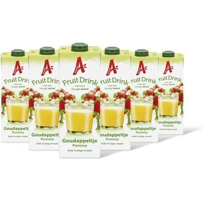 Appelsientje Fruitdrink goudappeltje 6-pack