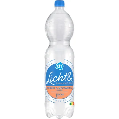 AH Licht en sprankelend perzik