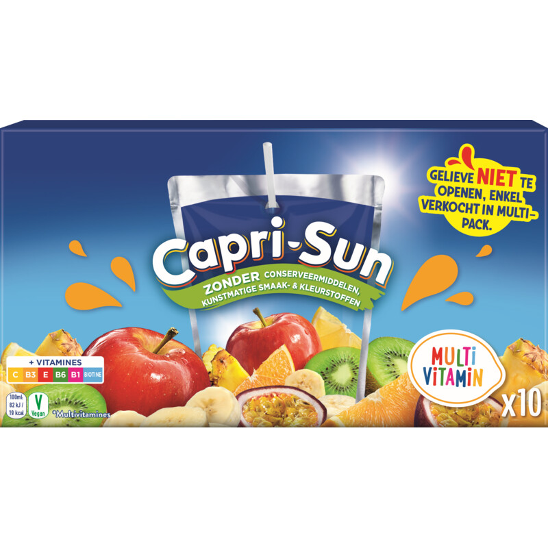 Capri-Sun Multi vitamin 10-pack