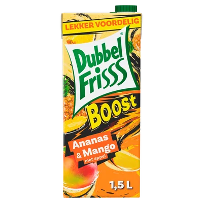 DubbelFrisss Boost ananas & mango
