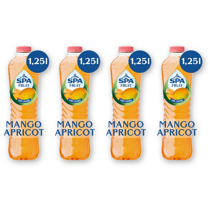 Spa Fruit mango apricot 4-pack