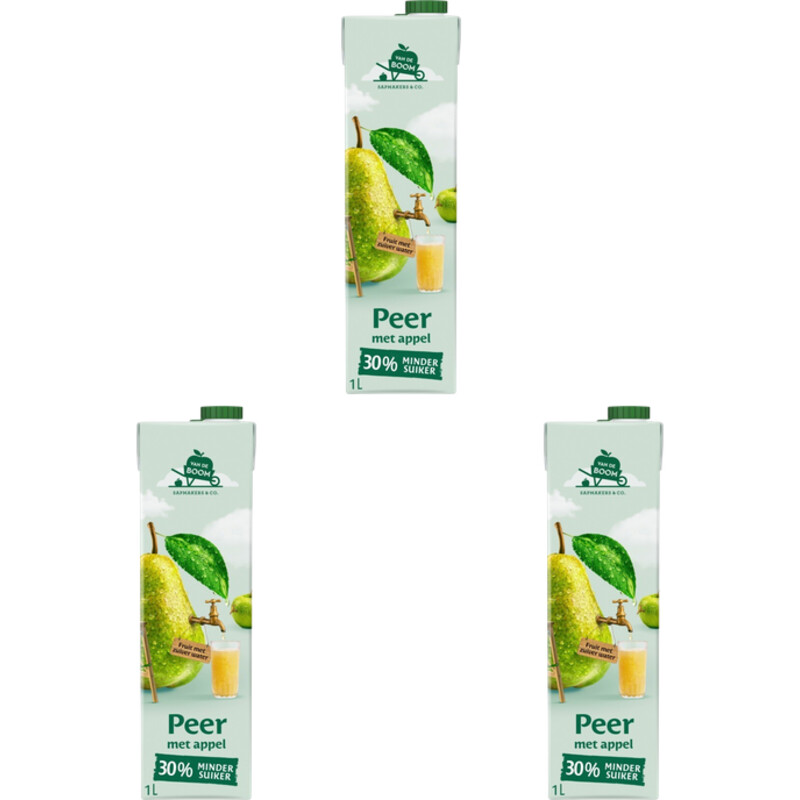 Van de Boom Peer met appel 3-pack