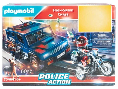 Playmobil Speelset politie-achtervolging