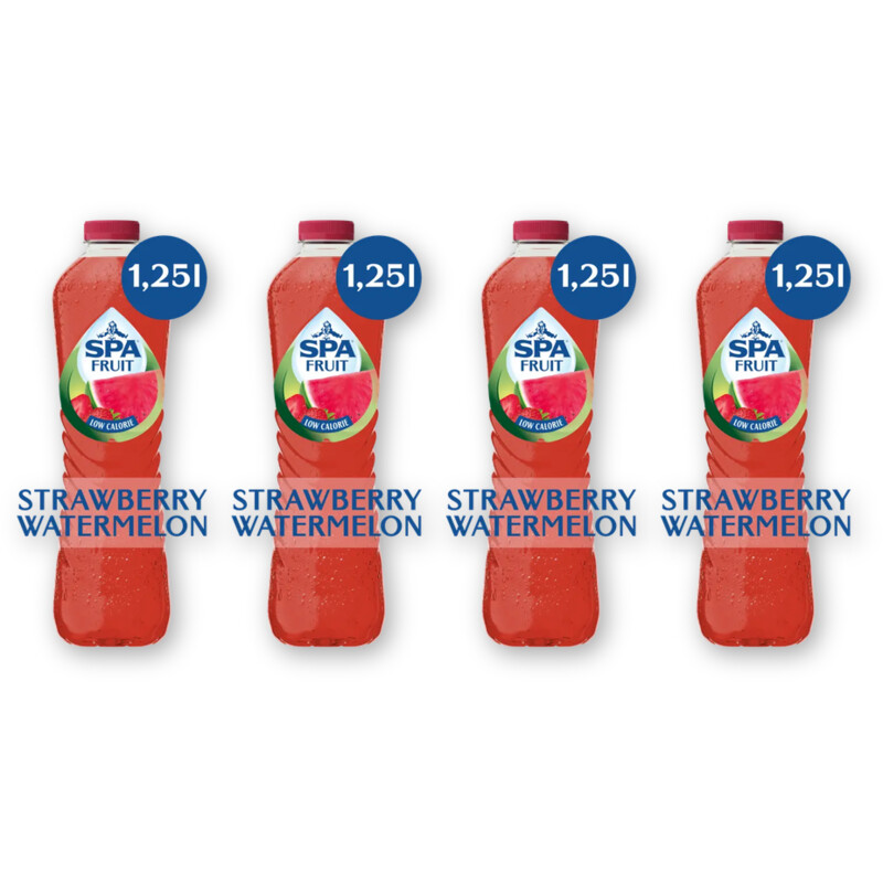 Spa Fruit strawberry watermelon 4-pack
