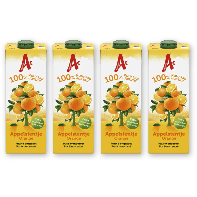 Appelsientje Sinaasappel met extra vruchtvlees 4-pack