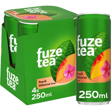 Fuze Tea Sparkling Black Tea 4-pack