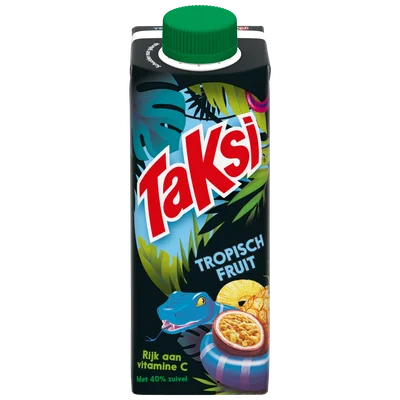 Taksi Tropisch fruit met 40% zuivel