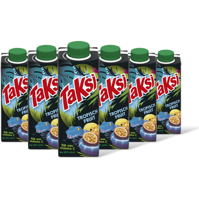 Taksi Tropisch fruit met 40% zuivel 6-pack