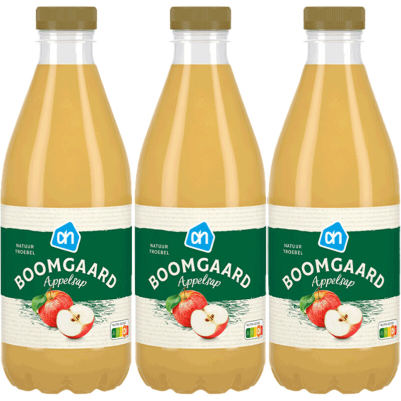AH Boomgaard appelsap 3-pack