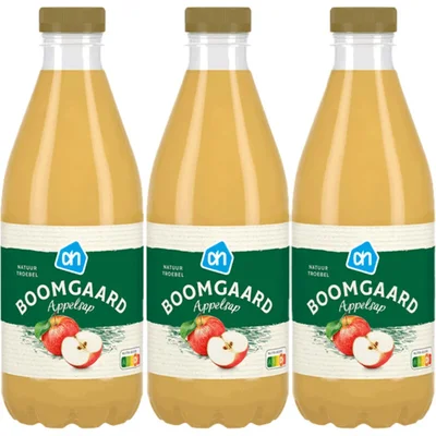 AH Boomgaard appelsap 3-pack