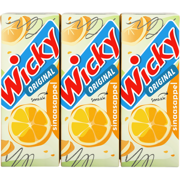Wicky Sinaasappel 6-pack