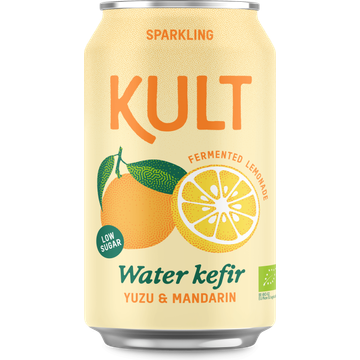 Kult Water kefir yuzu & mandarin