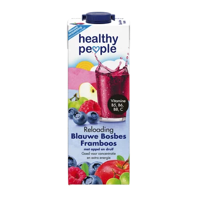 Healthy people Blauwe bosbes framboos