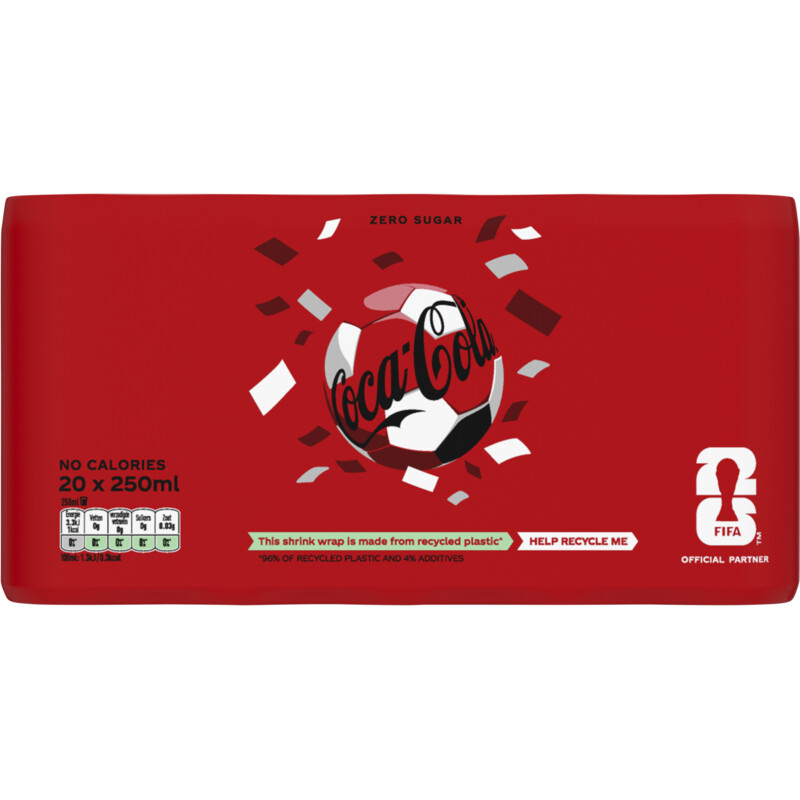 Coca-Cola Zero sugar 20-pack