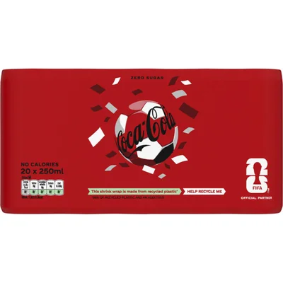 Coca-Cola Zero sugar 20-pack