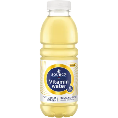 Sourcy Vitaminwater witte druif citroen
