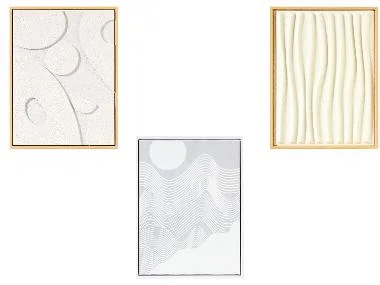 LIVARNO home Canvas met 3D-motief