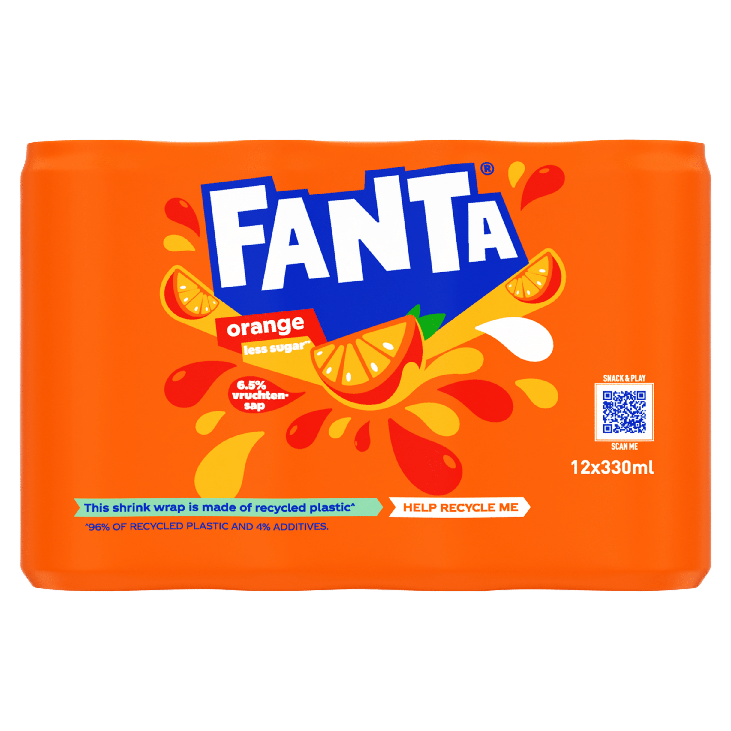 Fanta Orange 12-pack
