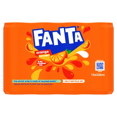 Fanta Orange 12-pack