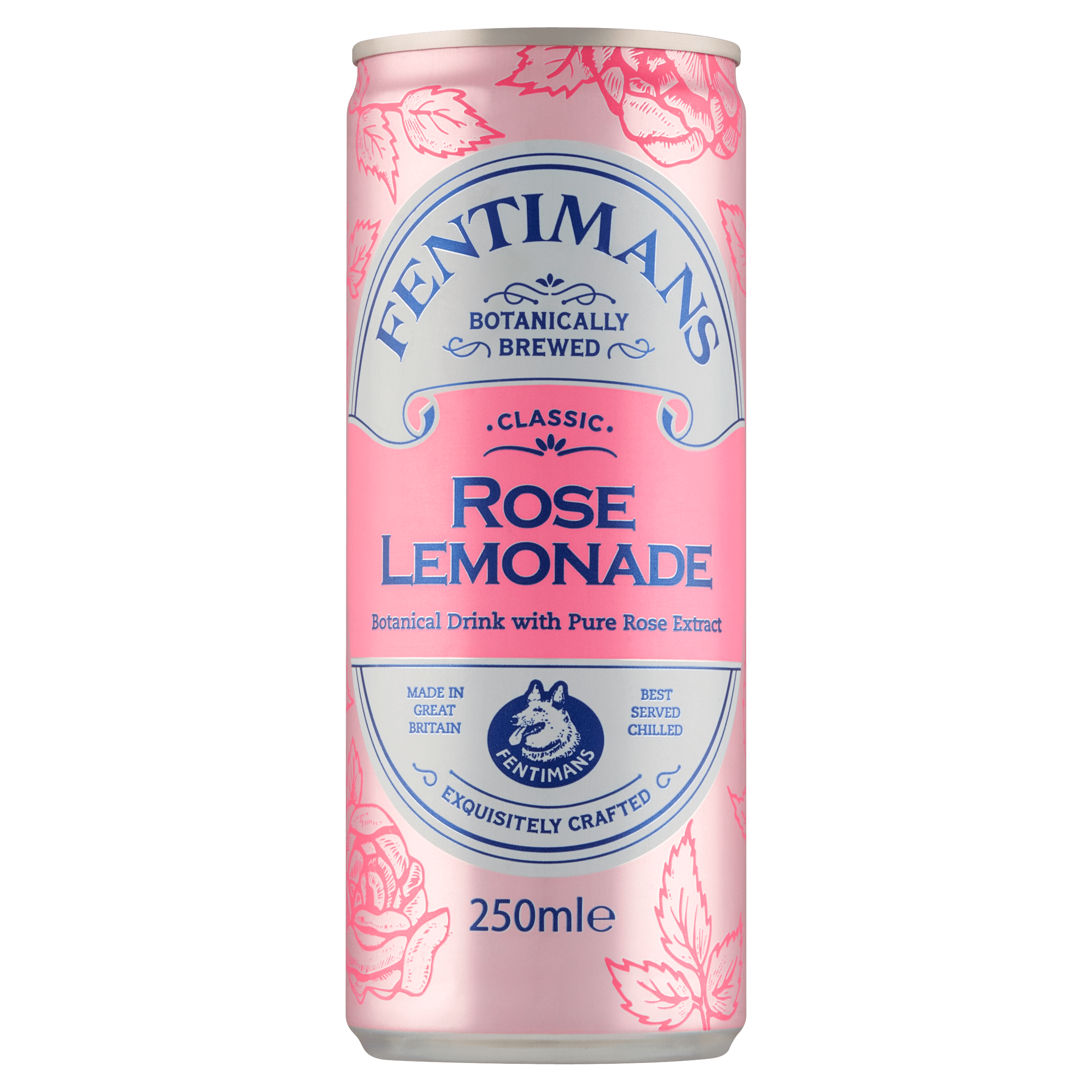 Fentimans Rose lemonade blik