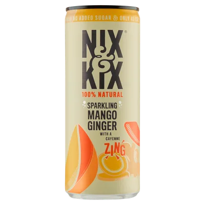Nix & Kix Sparkling mango ginger